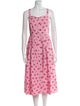 Kate Spade New York Printed Midi Length Dress