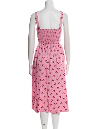 Kate Spade New York Printed Midi Length Dress