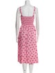 Kate Spade New York Printed Midi Length Dress