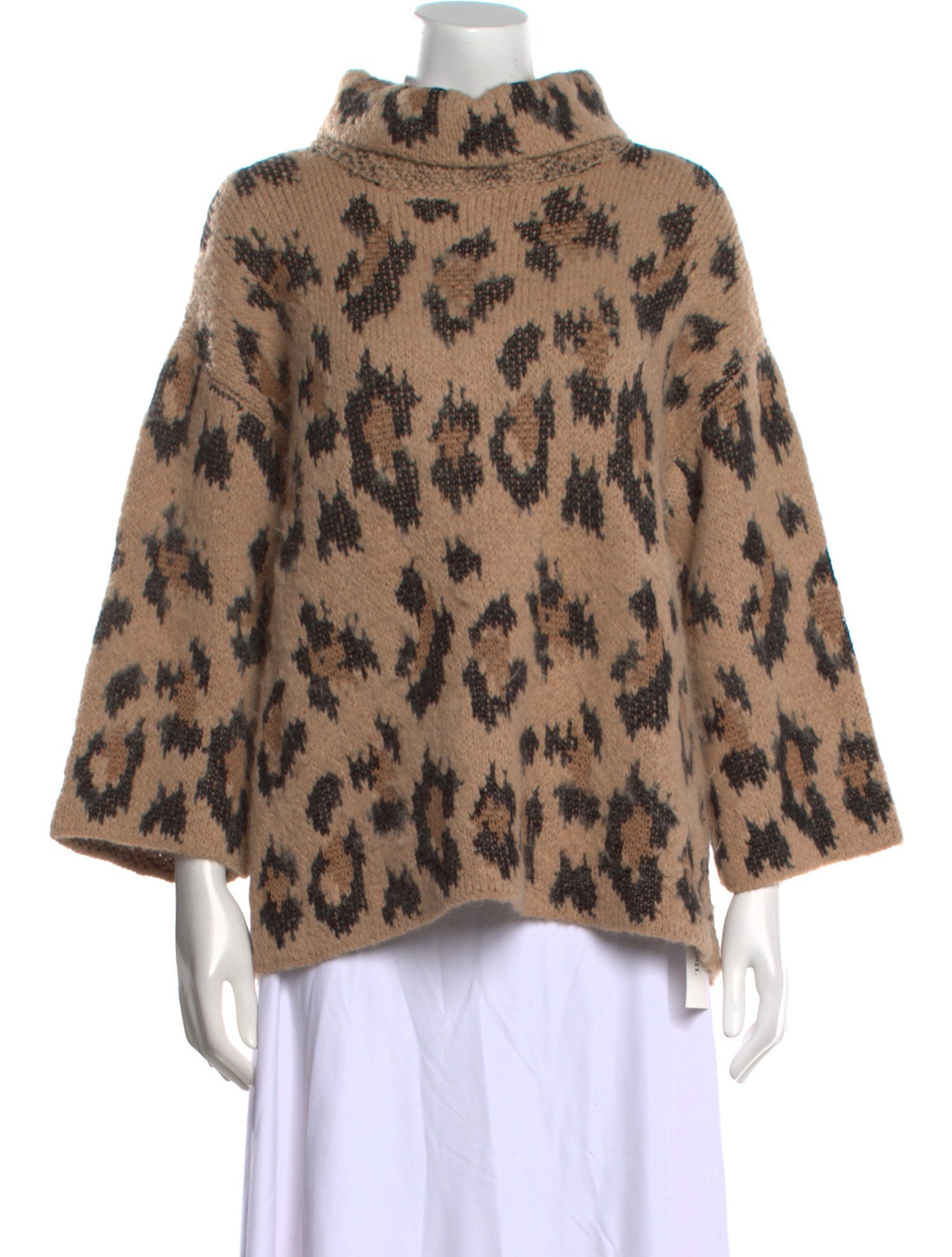 Kate Spade New York Alpaca Animal Print Sweater