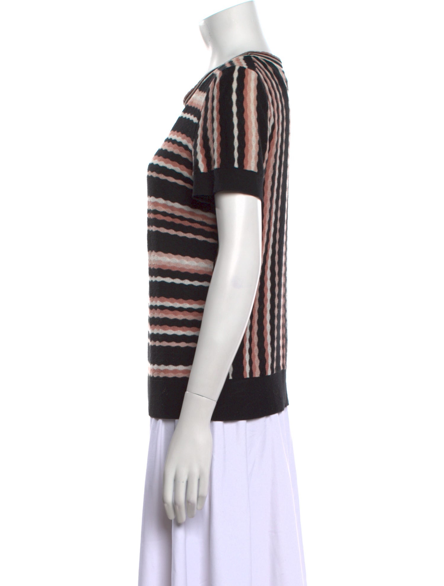 Kate Spade New York Striped Crew Neck Sweater