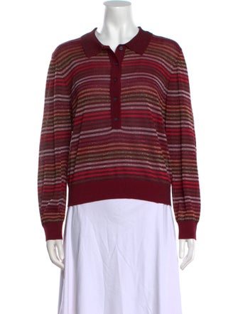 Kate Spade New York Striped Crew Neck Sweater