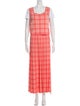 Kate Spade New York Plaid Print Pleated Accents Skirt Set