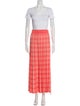 Kate Spade New York Plaid Print Pleated Accents Skirt Set