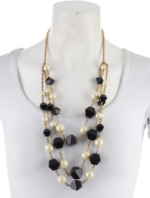 Kate Spade New York Faux Pearl & Resin "It Takes All Sorts" Multistrand Necklace