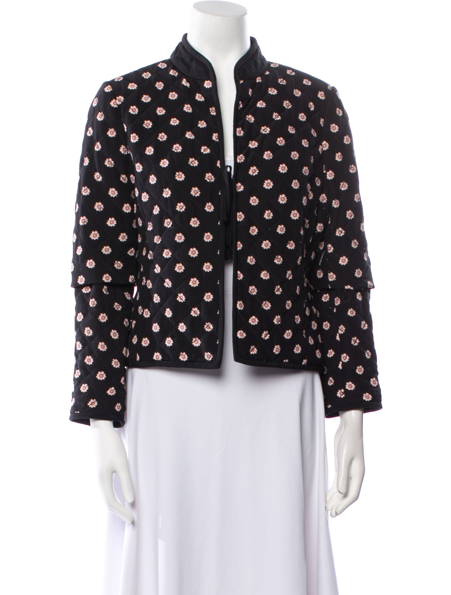 Kate Spade New York Silk Floral Print Blazer