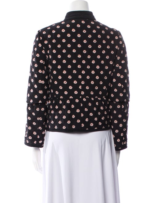 Kate Spade New York Silk Floral Print Blazer