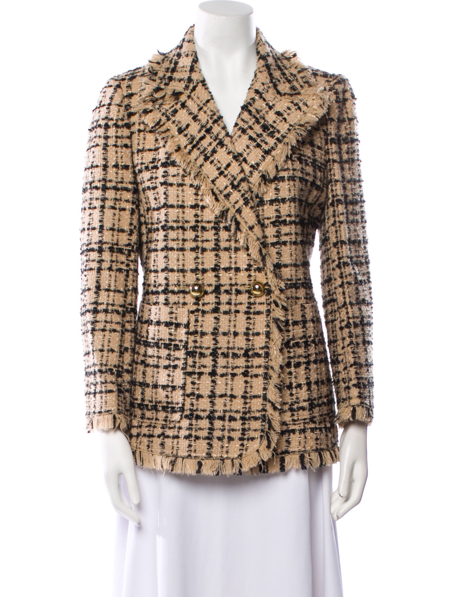 Kate Spade New York Plaid Print Blazer