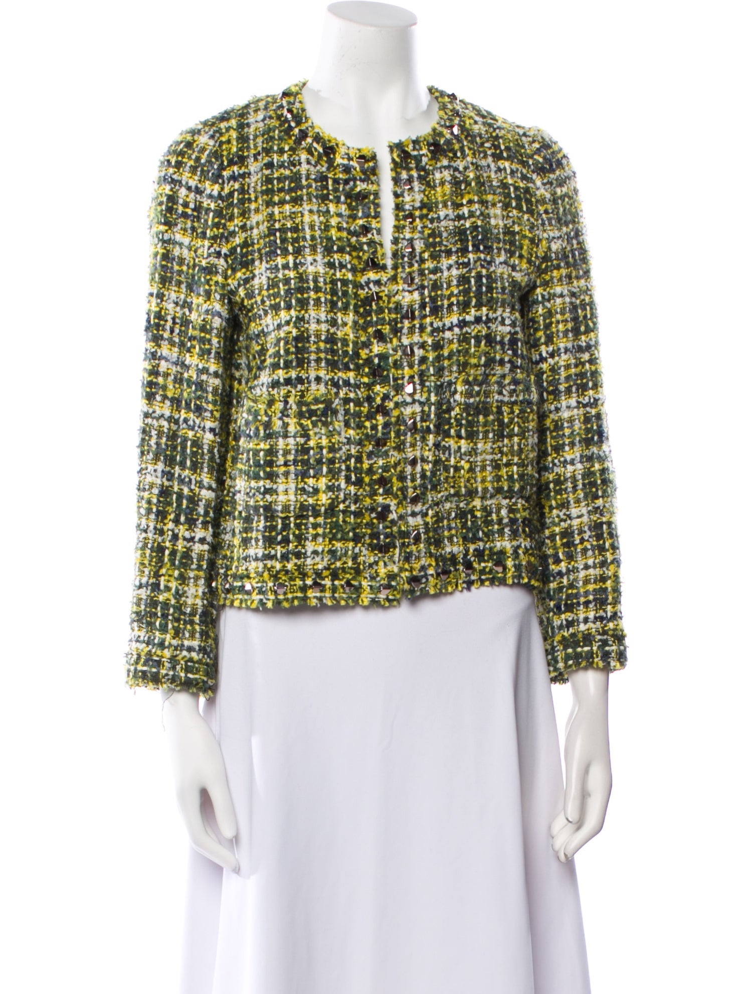 Kate Spade New York Tweed Pattern Evening Jacket