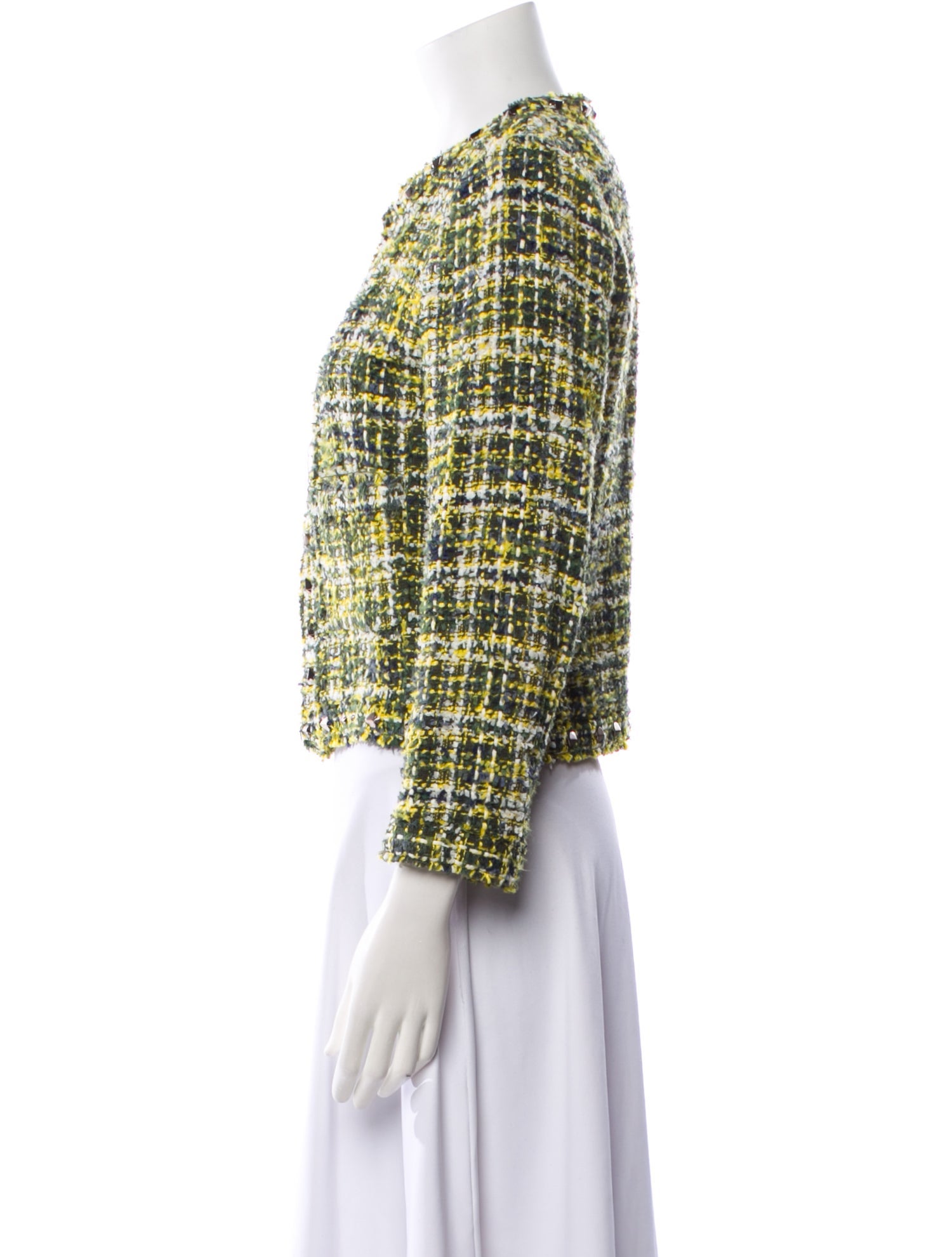 Kate Spade New York Tweed Pattern Evening Jacket