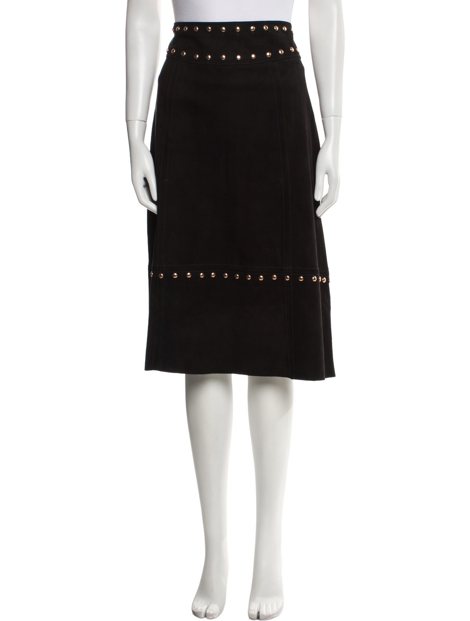 Kate Spade New York Suede Knee-Length Skirt