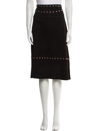 Kate Spade New York Suede Knee-Length Skirt