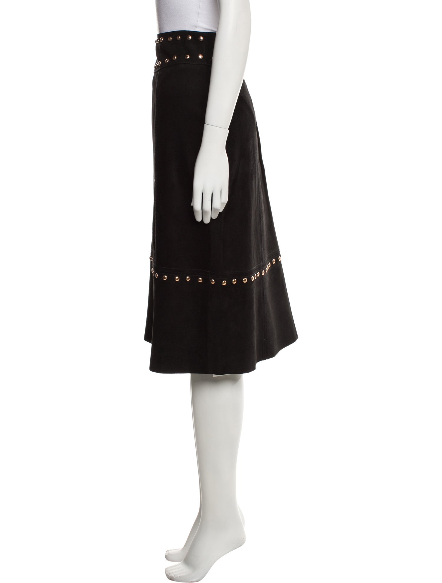 Kate Spade New York Suede Knee-Length Skirt