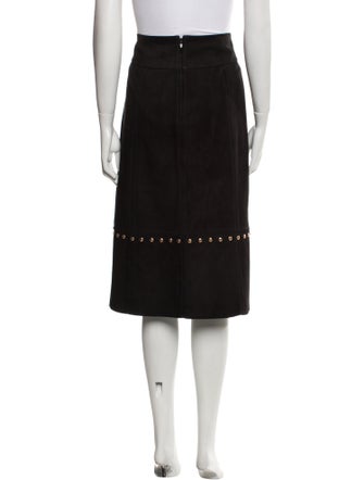 Kate Spade New York Suede Knee-Length Skirt