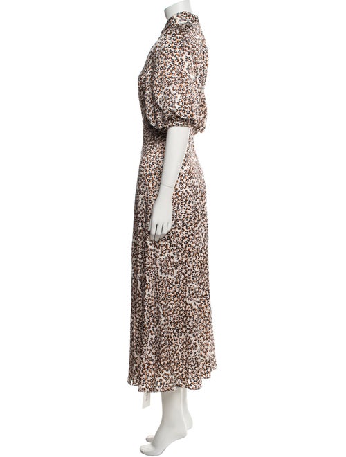 Kate Spade New York Animal Print Long Dress