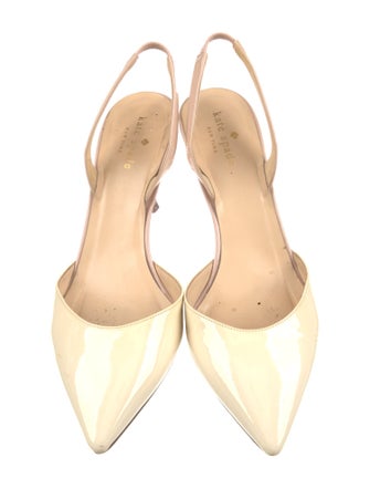 Kate Spade New York Patent Leather Slingback Pumps