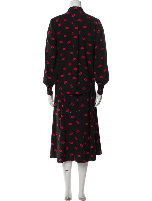 Kate Spade New York Printed Pleated Accents Skirt Set