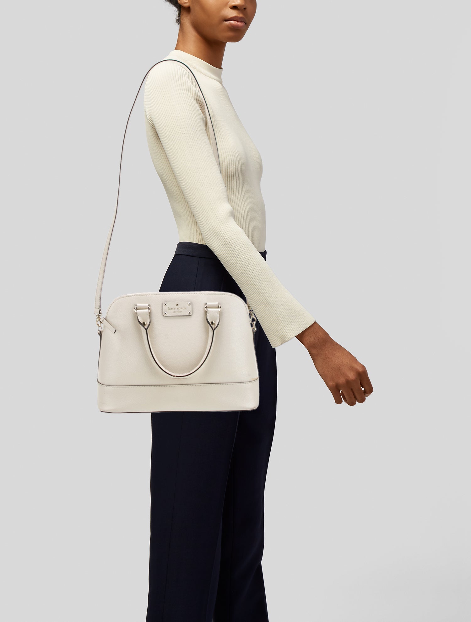 Kate Spade New York Leather Top Handle Bag