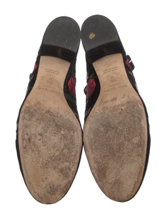 Kate Spade New York Velvet Floral Print Pumps