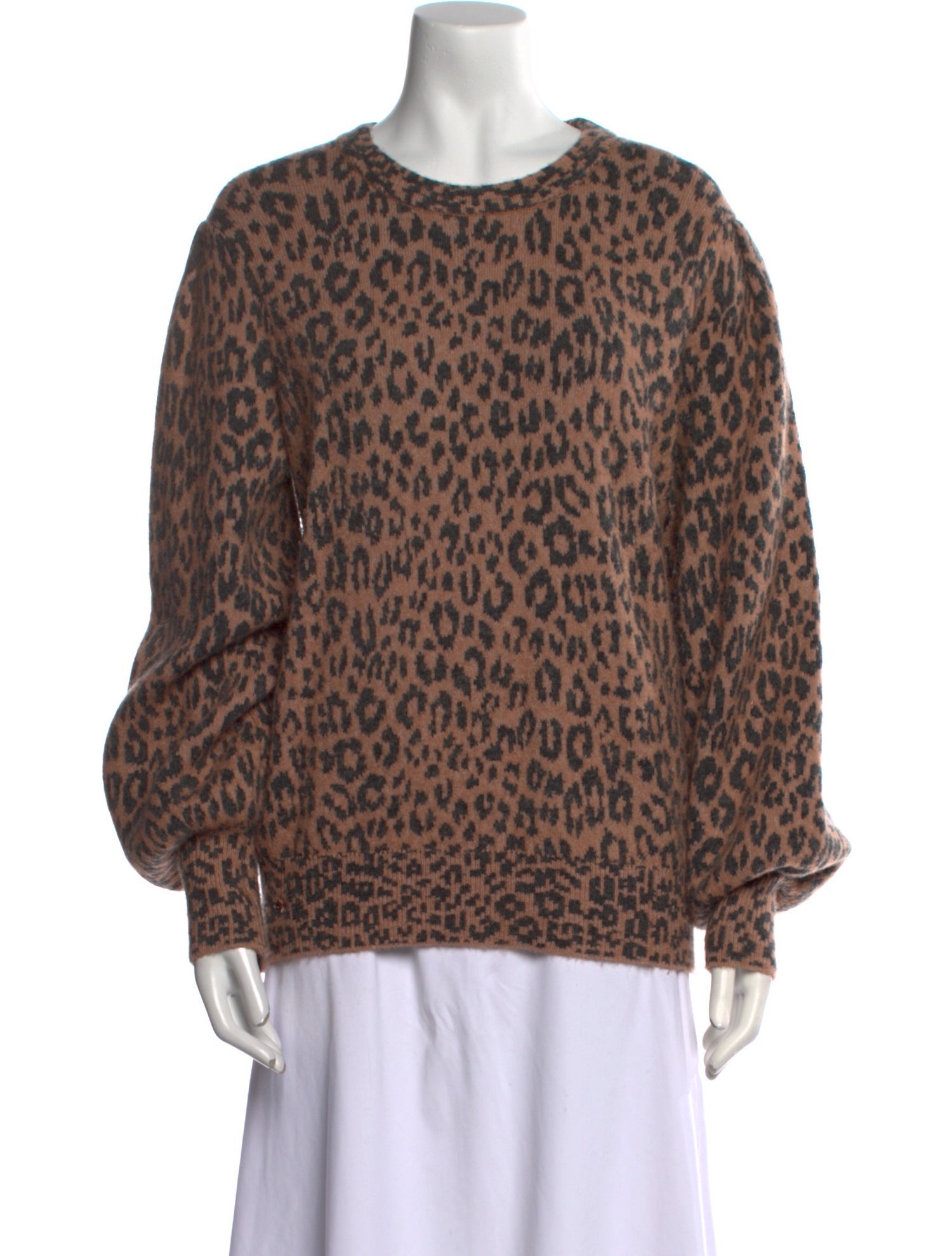 Kate Spade New York Wool Animal Print Sweater