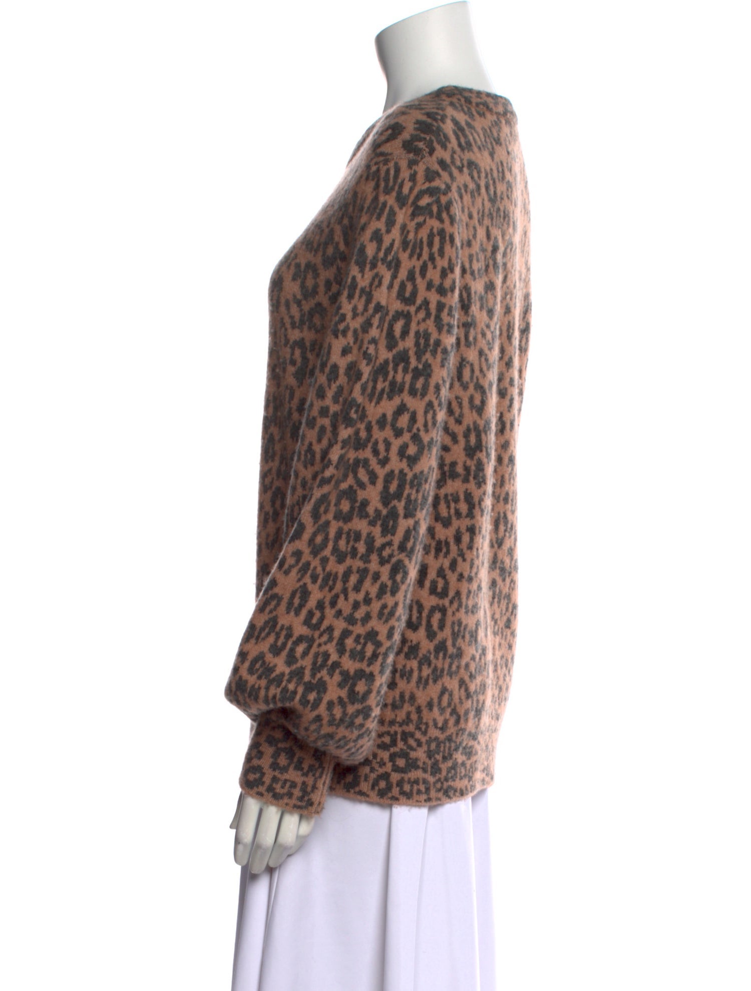 Kate Spade New York Wool Animal Print Sweater