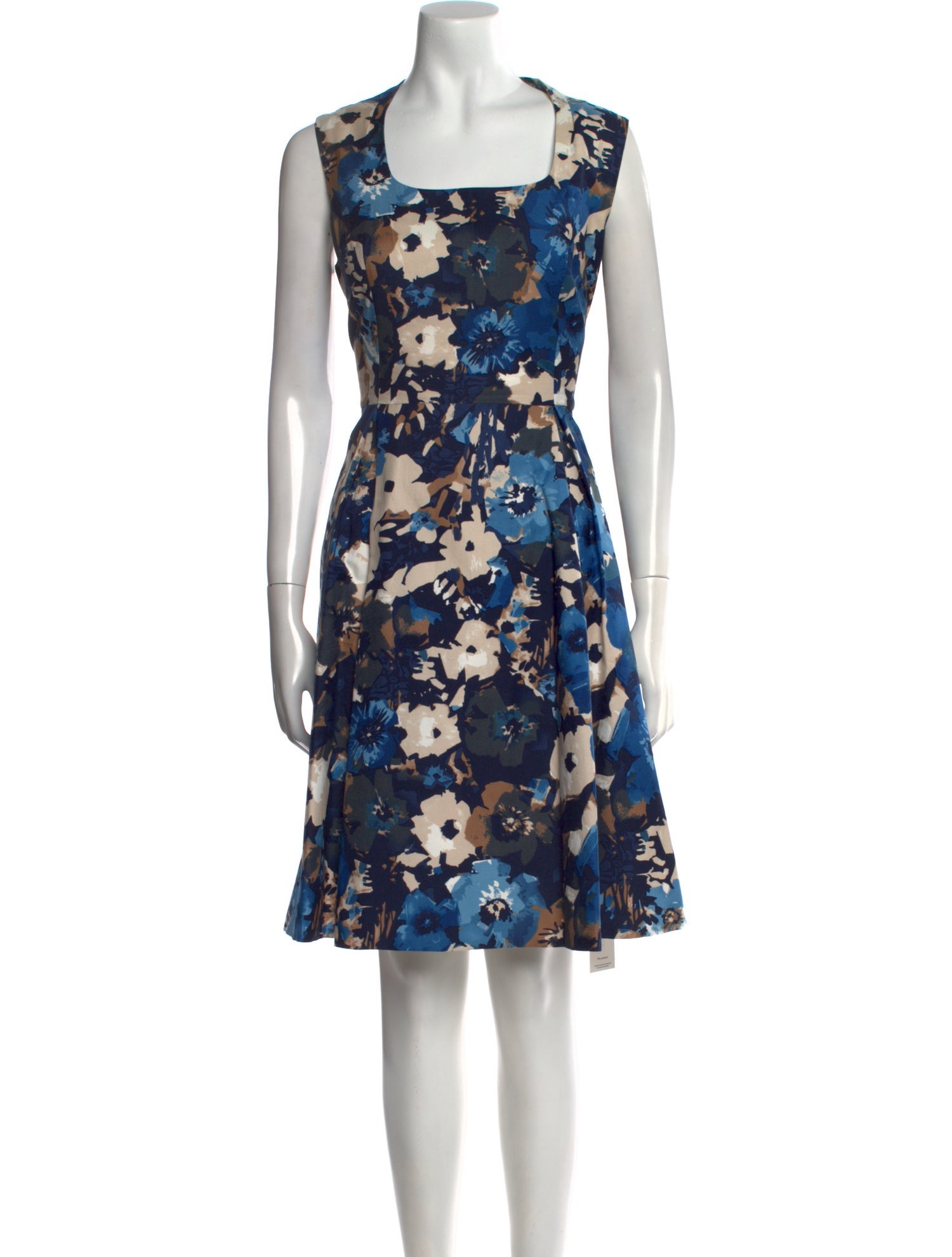 Kate Spade New York Floral Print Knee-Length Dress