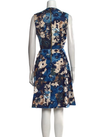 Kate Spade New York Floral Print Knee-Length Dress