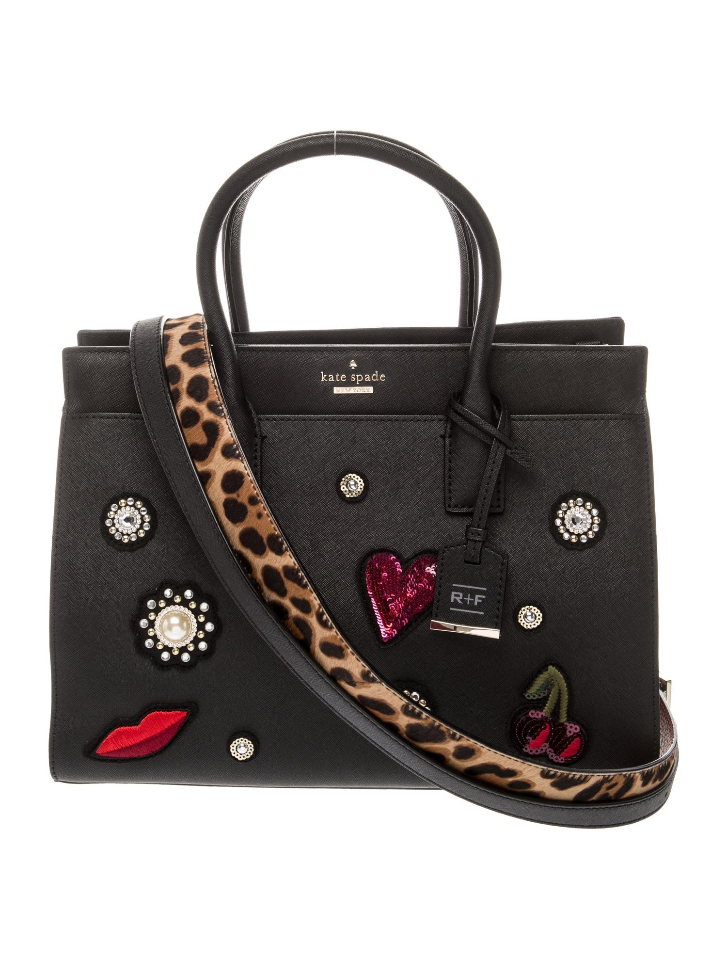 Kate Spade New York Saffiano Leather Top Handle Bag