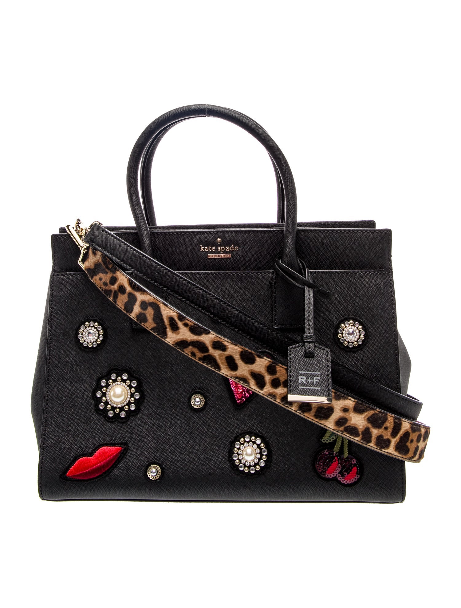 Kate Spade New York Saffiano Leather Top Handle Bag