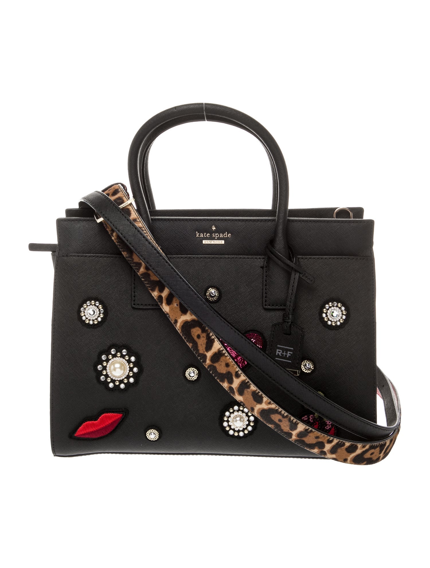 Kate Spade New York Saffiano Leather Top Handle Bag