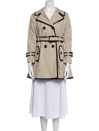 Kate Spade New York Striped Trench Coat