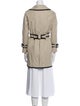 Kate Spade New York Striped Trench Coat