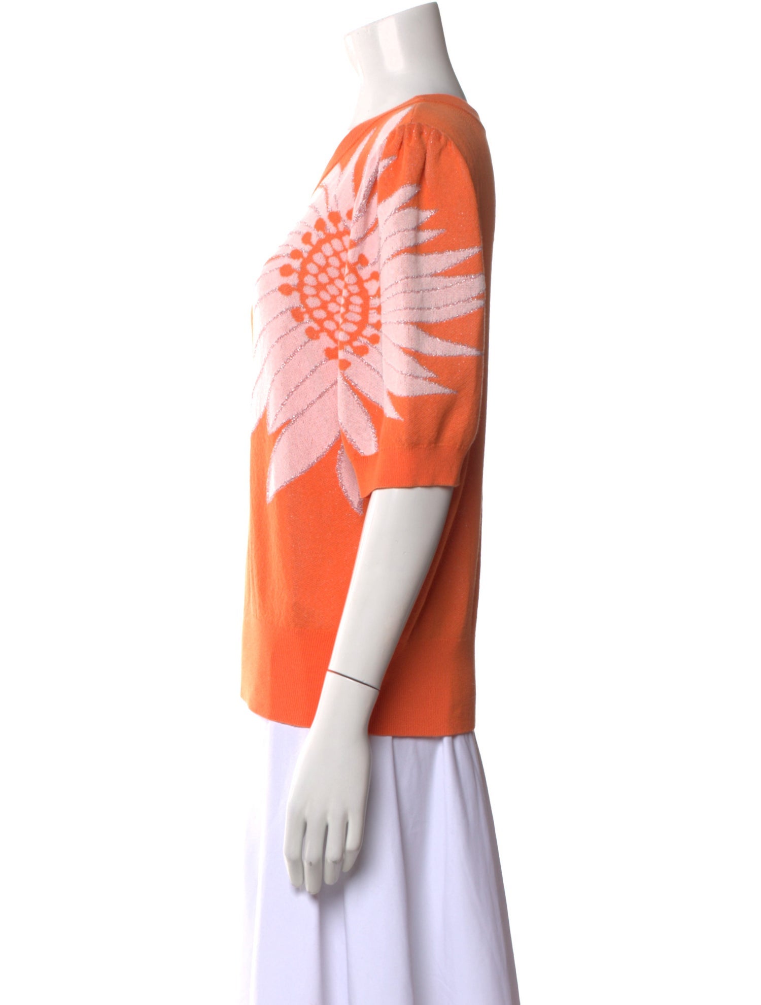 Kate Spade New York Printed Scoop Neck Sweater w/ Tags