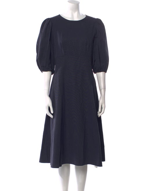 Kate Spade New York Crew Neck Midi Length Dress