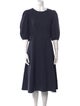 Kate Spade New York Crew Neck Midi Length Dress