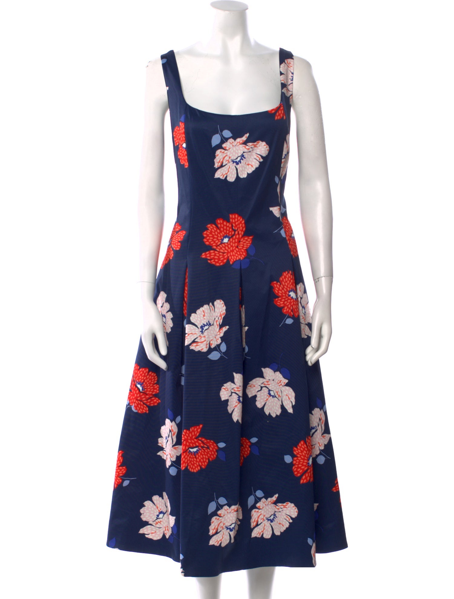 Kate Spade New York Floral Print Midi Length Dress w/ Tags