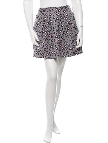 Kate Spade New York Printed Mini Skirt