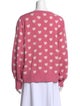 Kate Spade New York Printed Crew Neck Sweater