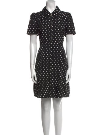 Kate Spade New York Polka Dot Print Mini Dress