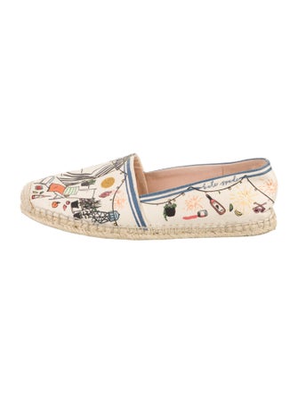 Kate Spade New York Canvas Printed Espadrilles