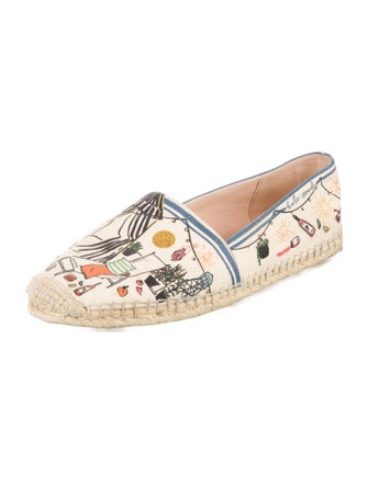Kate Spade New York Canvas Printed Espadrilles