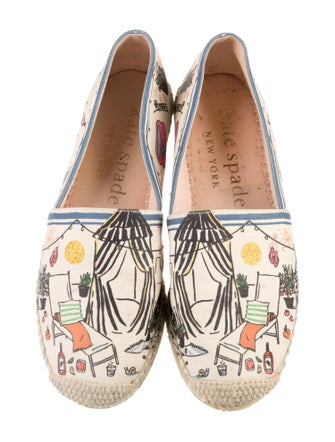 Kate Spade New York Canvas Printed Espadrilles