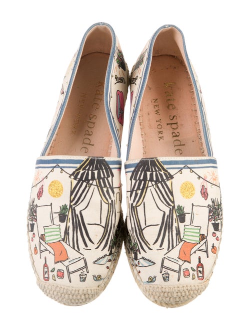 Kate Spade New York Canvas Printed Espadrilles