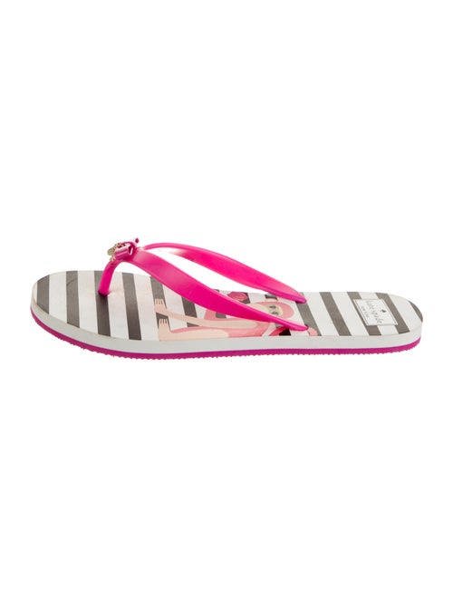 Kate Spade New York Rubber Striped Flip Flops