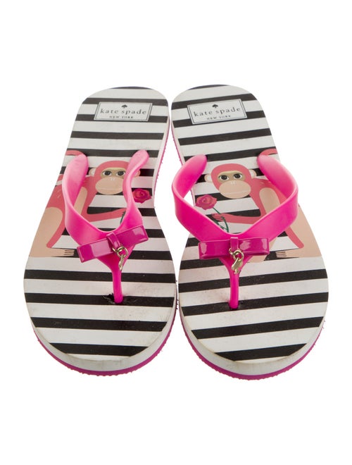 Kate Spade New York Rubber Striped Flip Flops