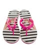 Kate Spade New York Rubber Striped Flip Flops