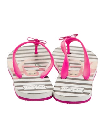 Kate Spade New York Rubber Striped Flip Flops