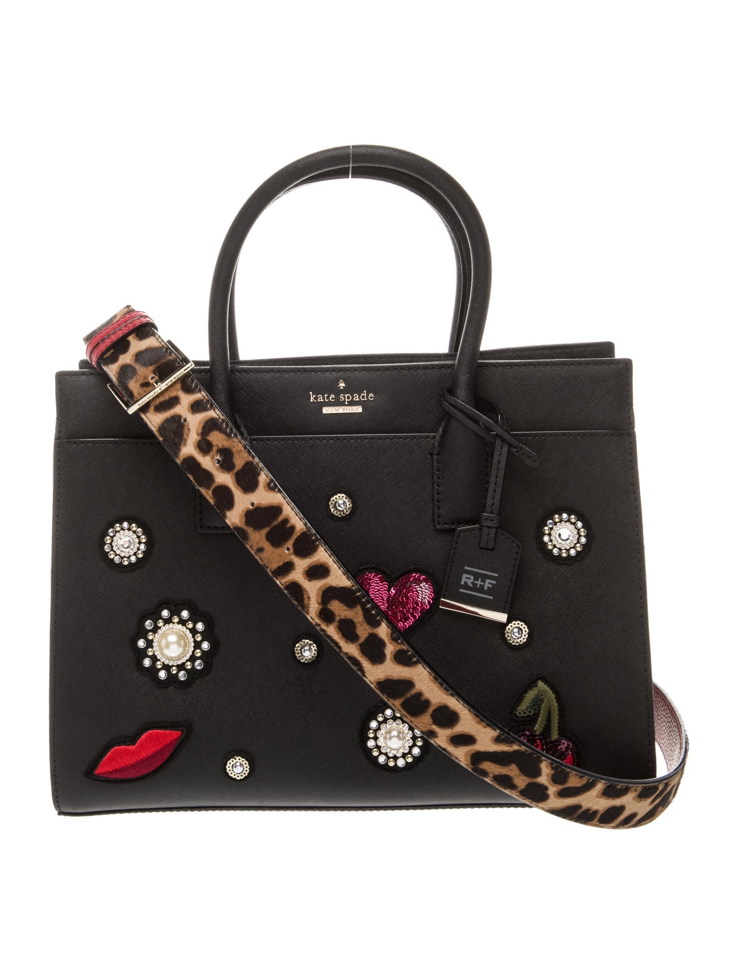 Kate Spade X Rodan & Fields Saffiano Leather Shoulder Bag