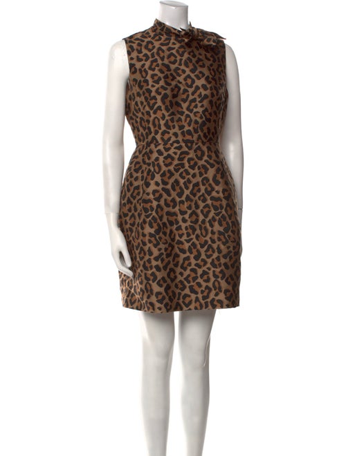Kate Spade New York Animal Print Mini Dress