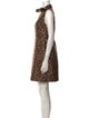 Kate Spade New York Animal Print Mini Dress